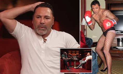 de la hoya lingerie photos|Oscar De La Hoya reveals the REAL reason he wore fishnets in。